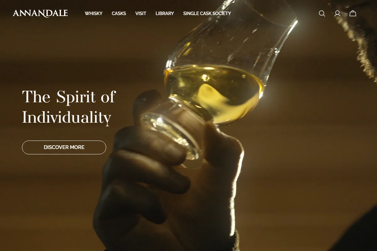 Annandale Distillery official website