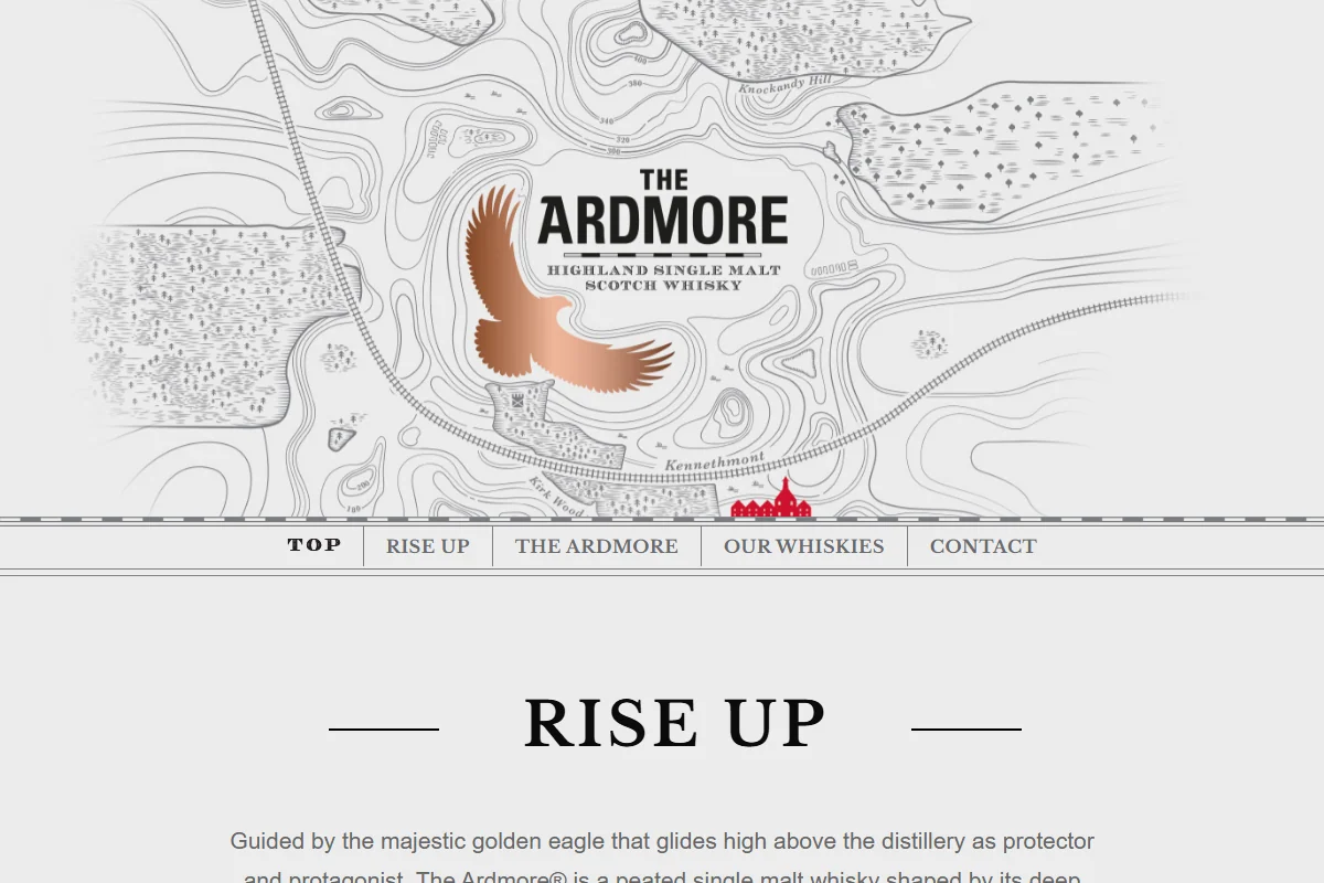 Ardmore Distillery official website