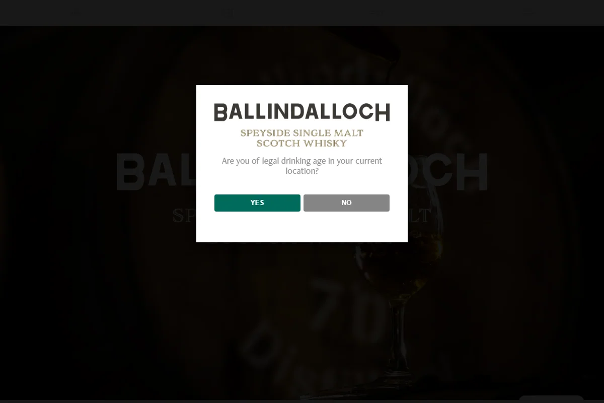 Ballindalloch Distillery official website