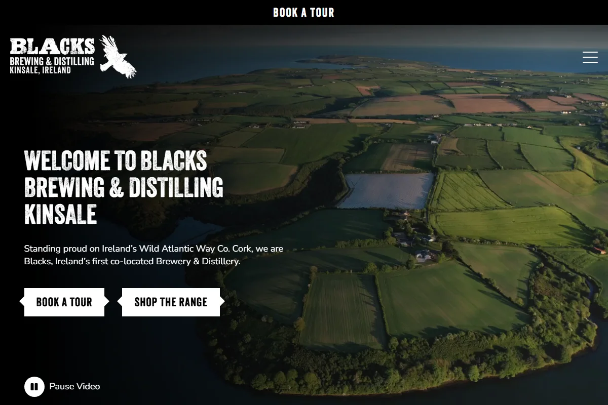 Blacks of Kinsale official website