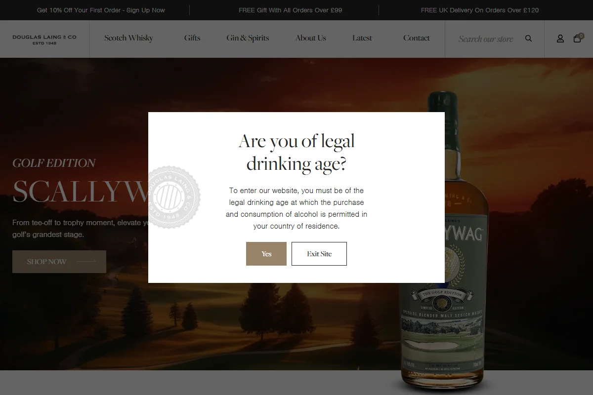 Douglas Laing & Co official website