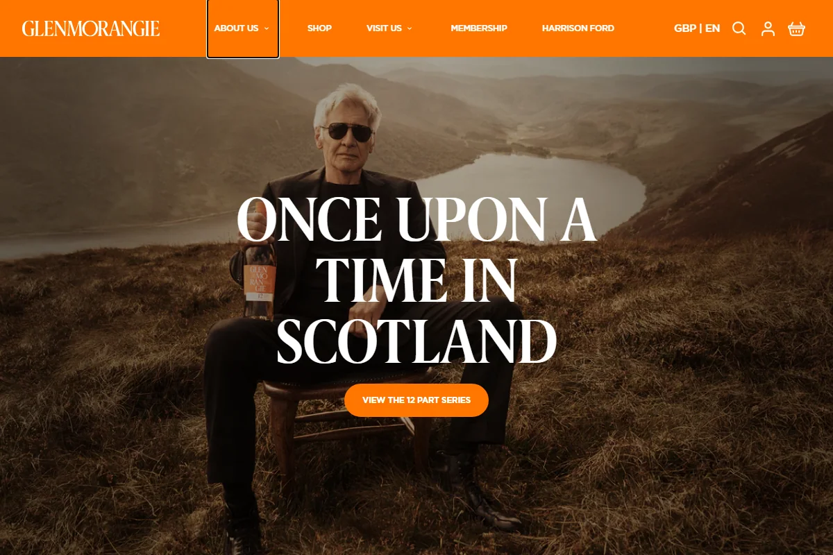 Glenmorangie Distillery official website
