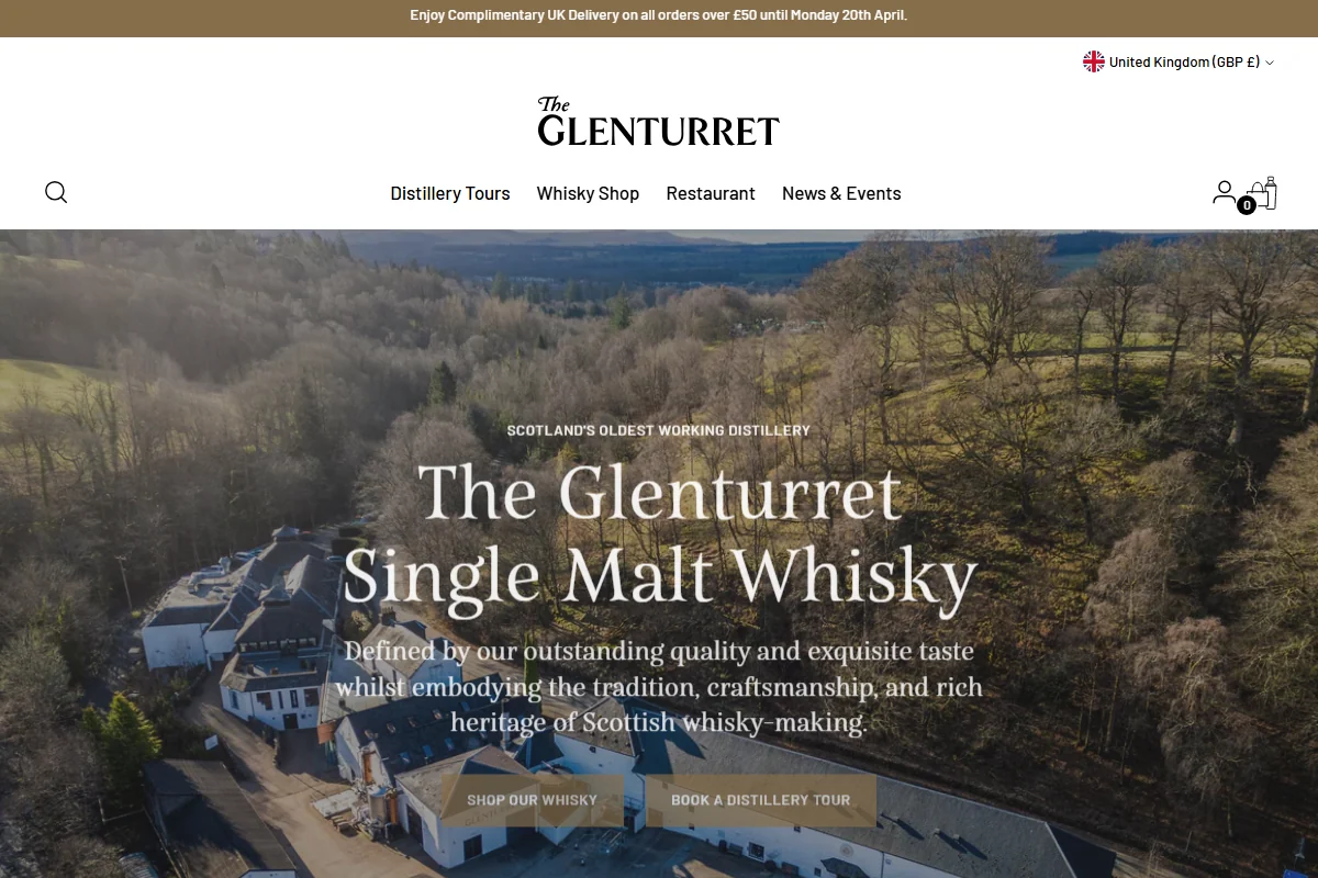 The Glenturret Distillery official website
