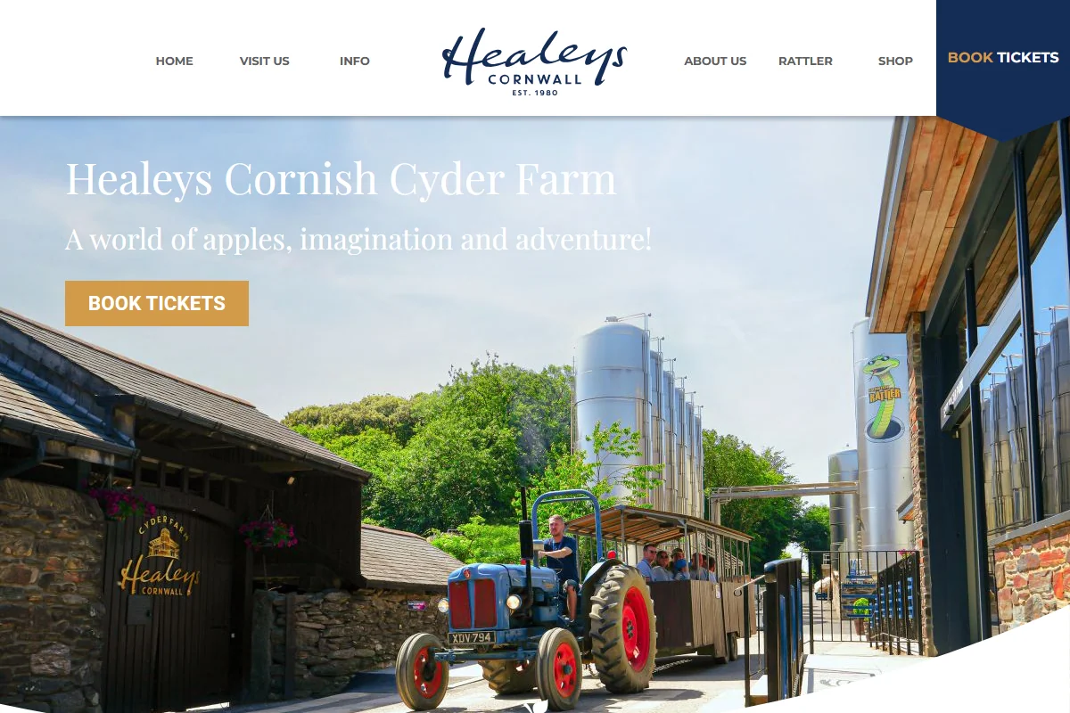 Healeys Distillery official website