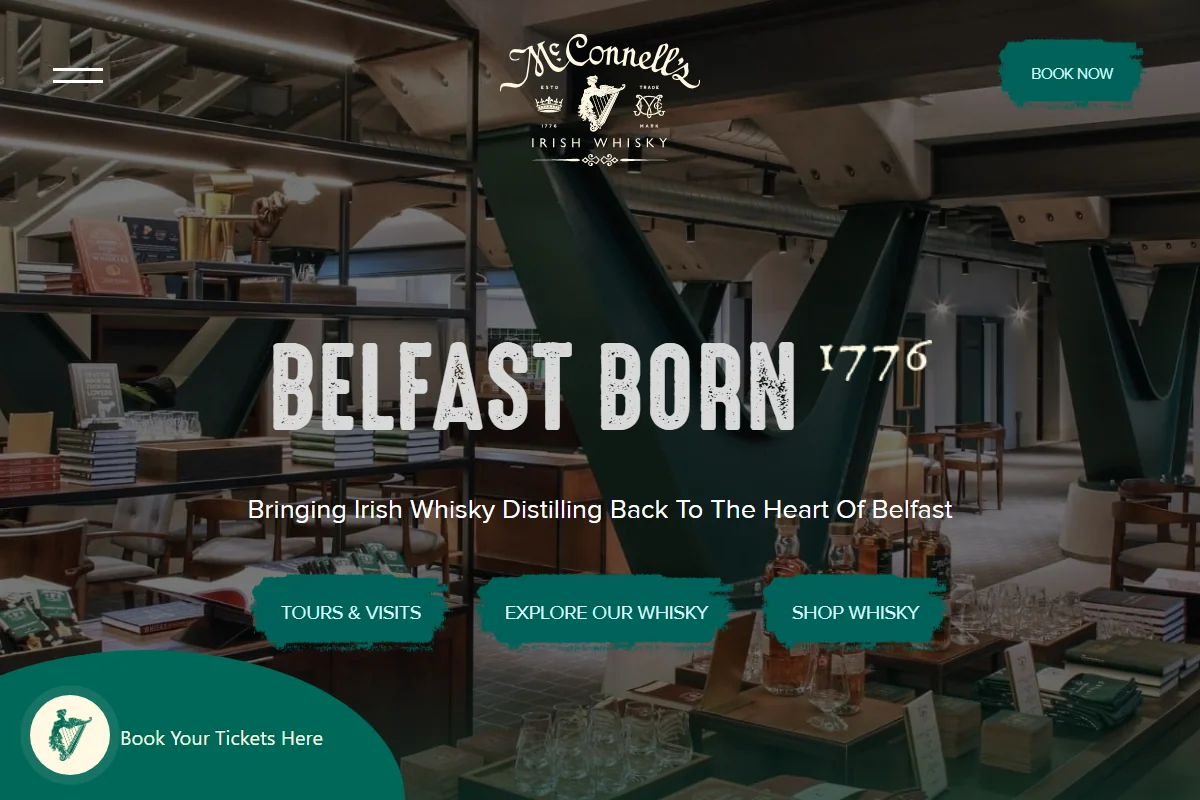 McConnell's Distillery official website