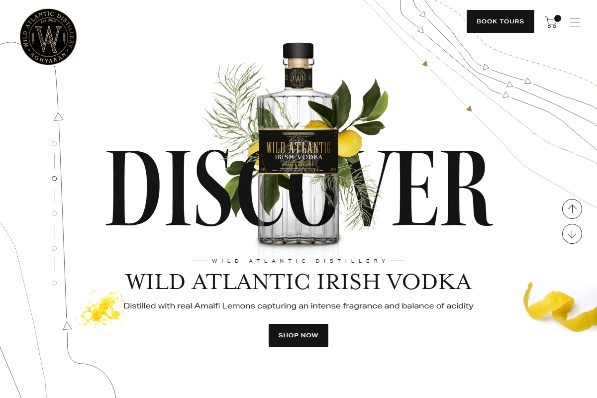 Wild Atlantic Distillery official website