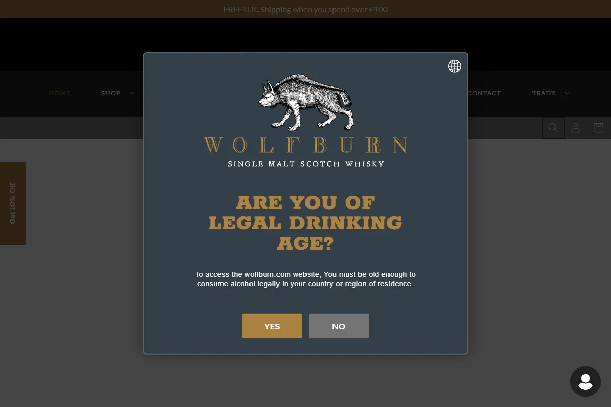 Wolfburn Distillery official website
